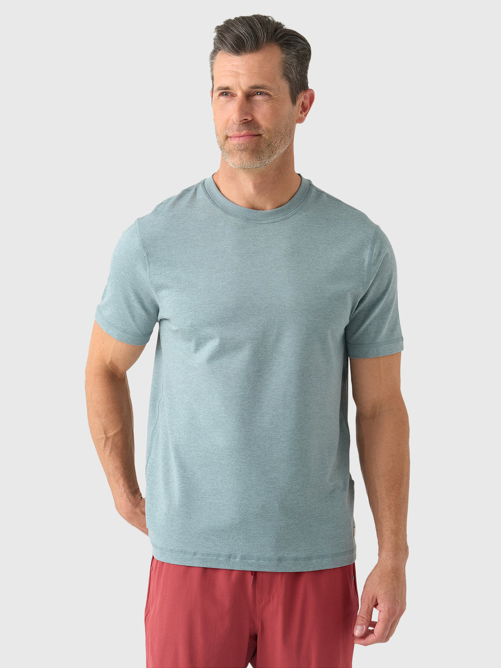 Vuori Men's Short Sleeve Ponto Performance Tee - Saint Bernard