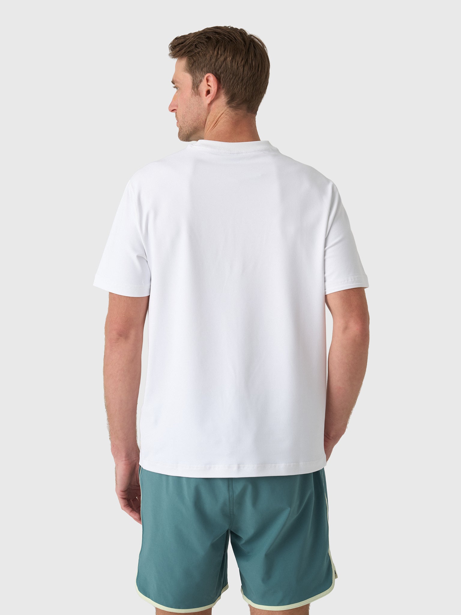 Vuori Men's Short Sleeve Ponto Performance Tee - Saint Bernard