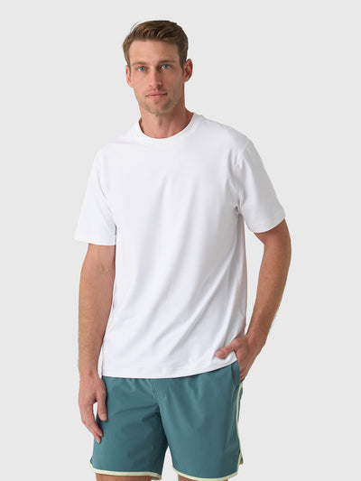 Vuori Men's Short Sleeve Ponto Performance Tee - Saint Bernard