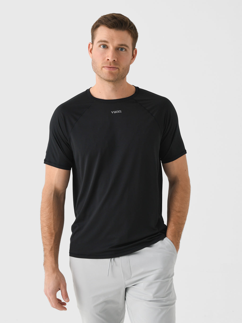 Vuori Men's Short Sleeve Precept Tech Tee - Saint Bernard