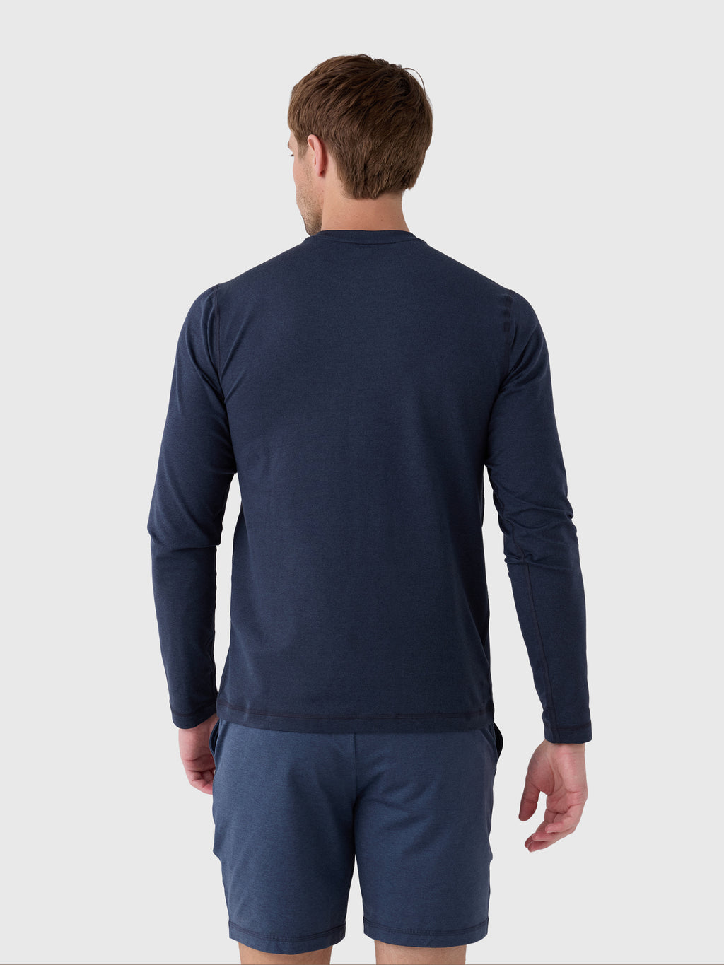 Vuori Men's Long Sleeve Ponto Performance Tee - Saint Bernard