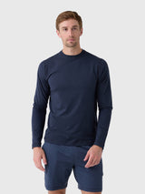Vuori Men's Long Sleeve Ponto Performance Tee - Saint Bernard