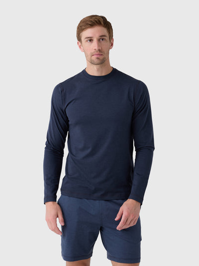 Vuori Men's Long Sleeve Ponto Performance Tee - Saint Bernard