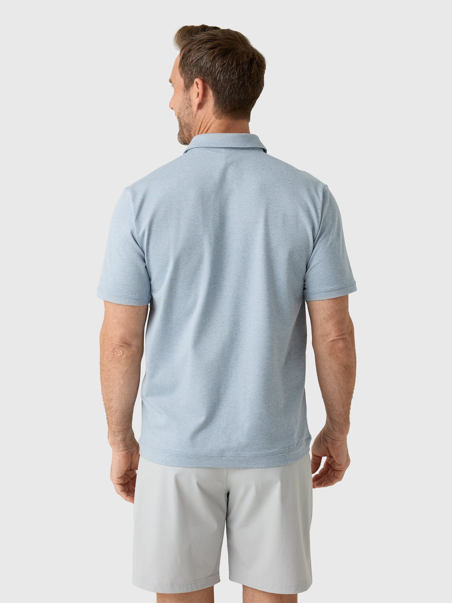 Vuori Men's Short Sleeve Ponto Performance Polo - Saint Bernard
