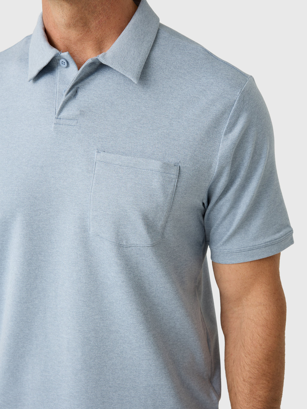 Vuori Men's Short Sleeve Ponto Performance Polo - Saint Bernard
