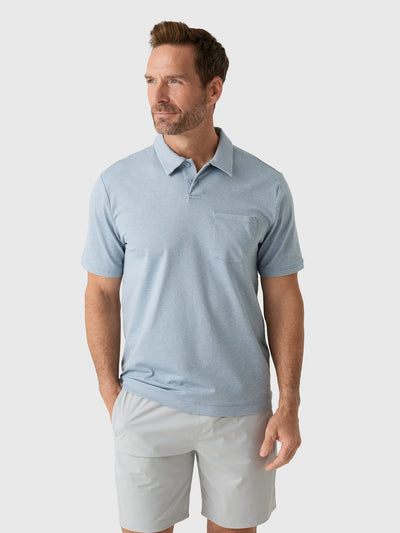 Vuori Men's Short Sleeve Ponto Performance Polo - Saint Bernard