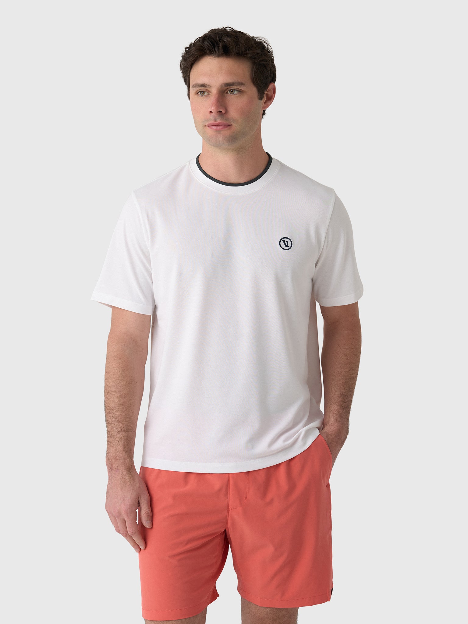 Vuori Men's Short Sleeve Gamepoint Relaxed Tee - Saint Bernard