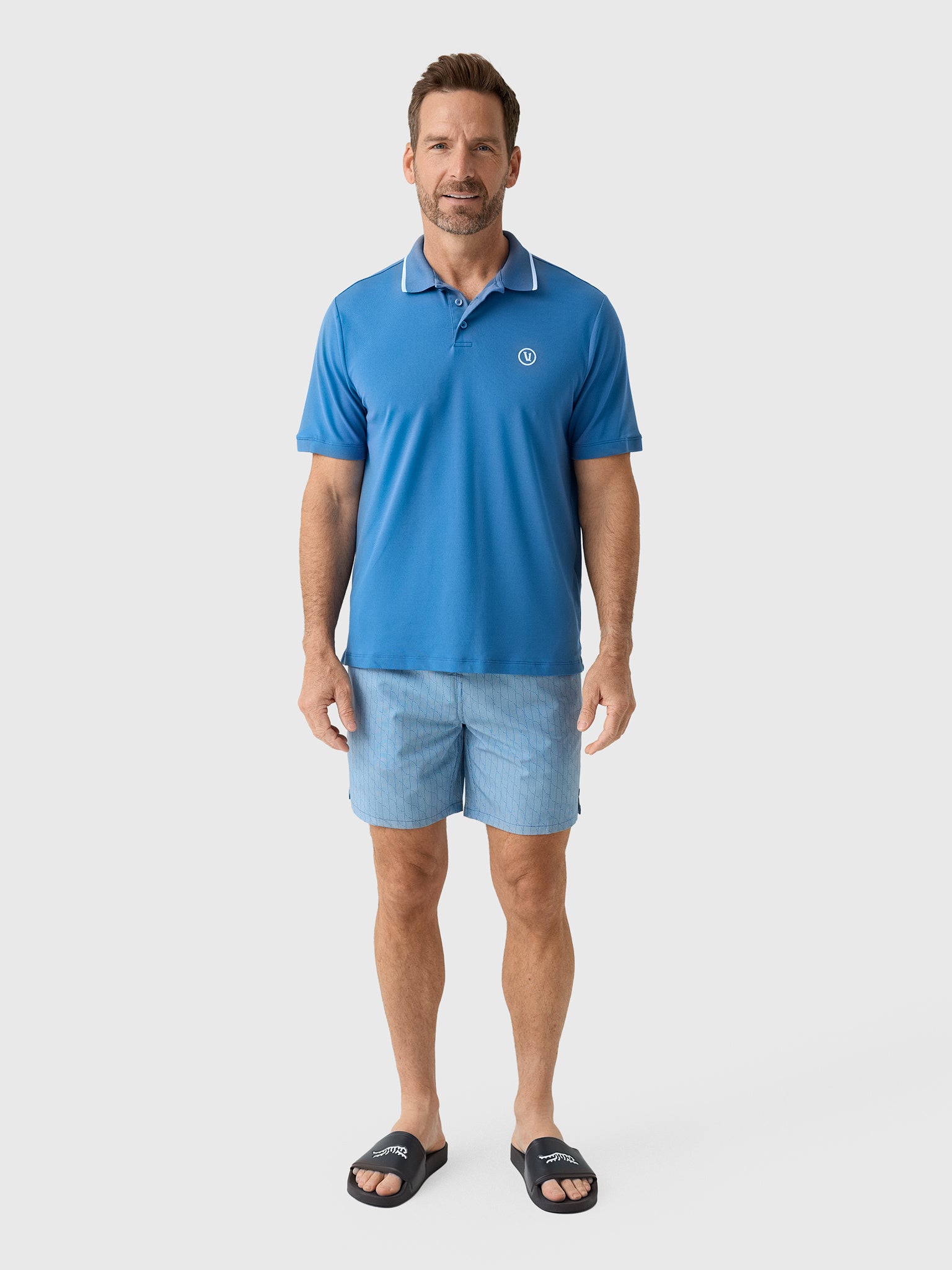 Vuori Men's Short Sleeve Gamepoint Polo 2.0 - Saint Bernard
