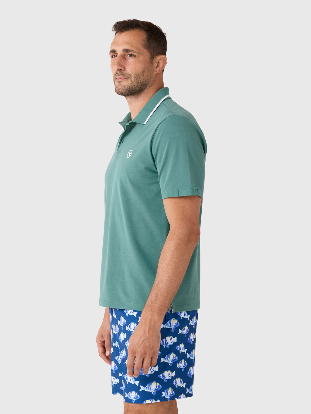 Vuori Men's Short Sleeve Gamepoint Polo 2.0 - Saint Bernard