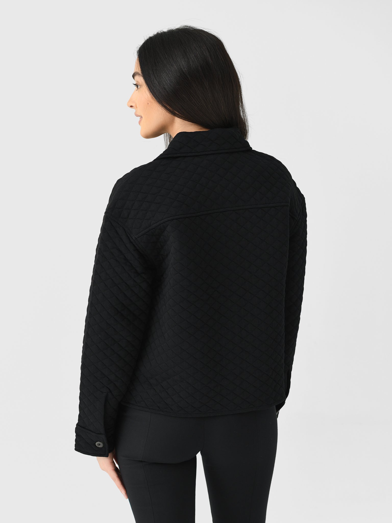 Vince Women's Quilted Collared Jacket – Saint Bernard