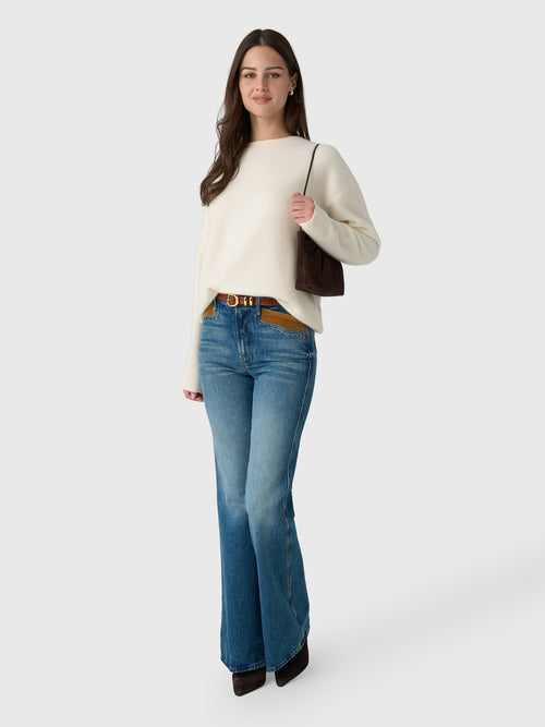 Vince Women's Plush Cashmere Crew Neck Sweater