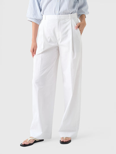 Vince Women's Camille Wide-Leg Trouser - Saint Bernard