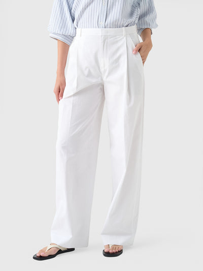 Vince Women's Camille Wide-Leg Trouser - Saint Bernard