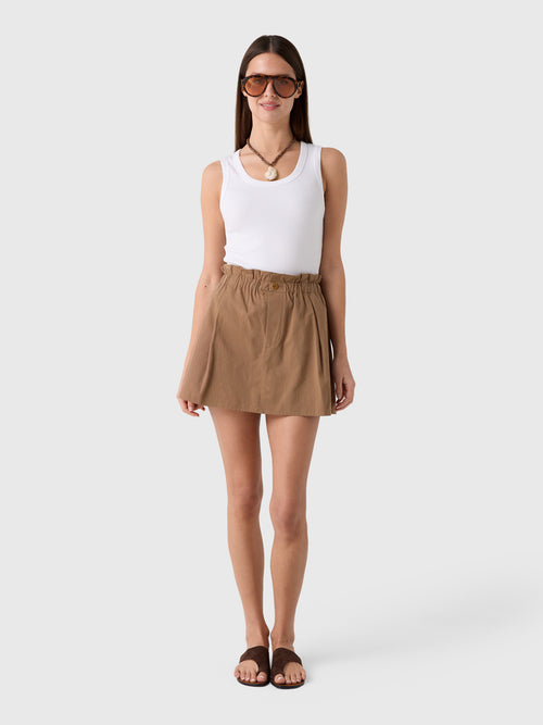 Vince Women's Cotton Pull-On Skort