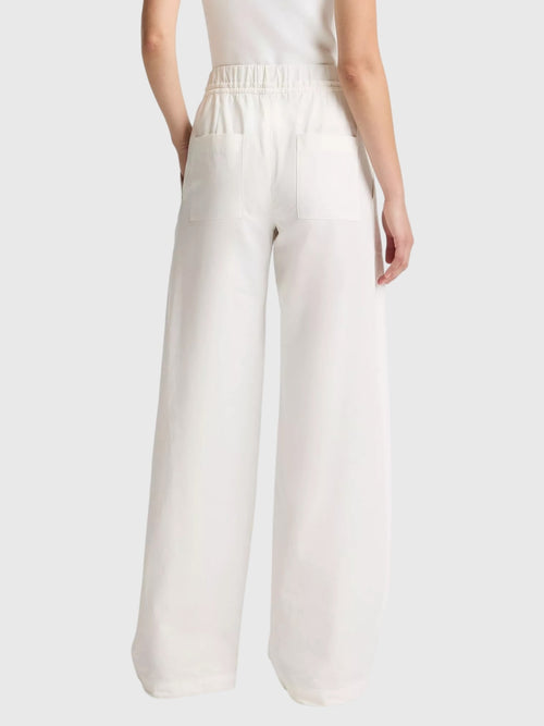 Vince Women's Cotton Double-Waist Drawstring Pant