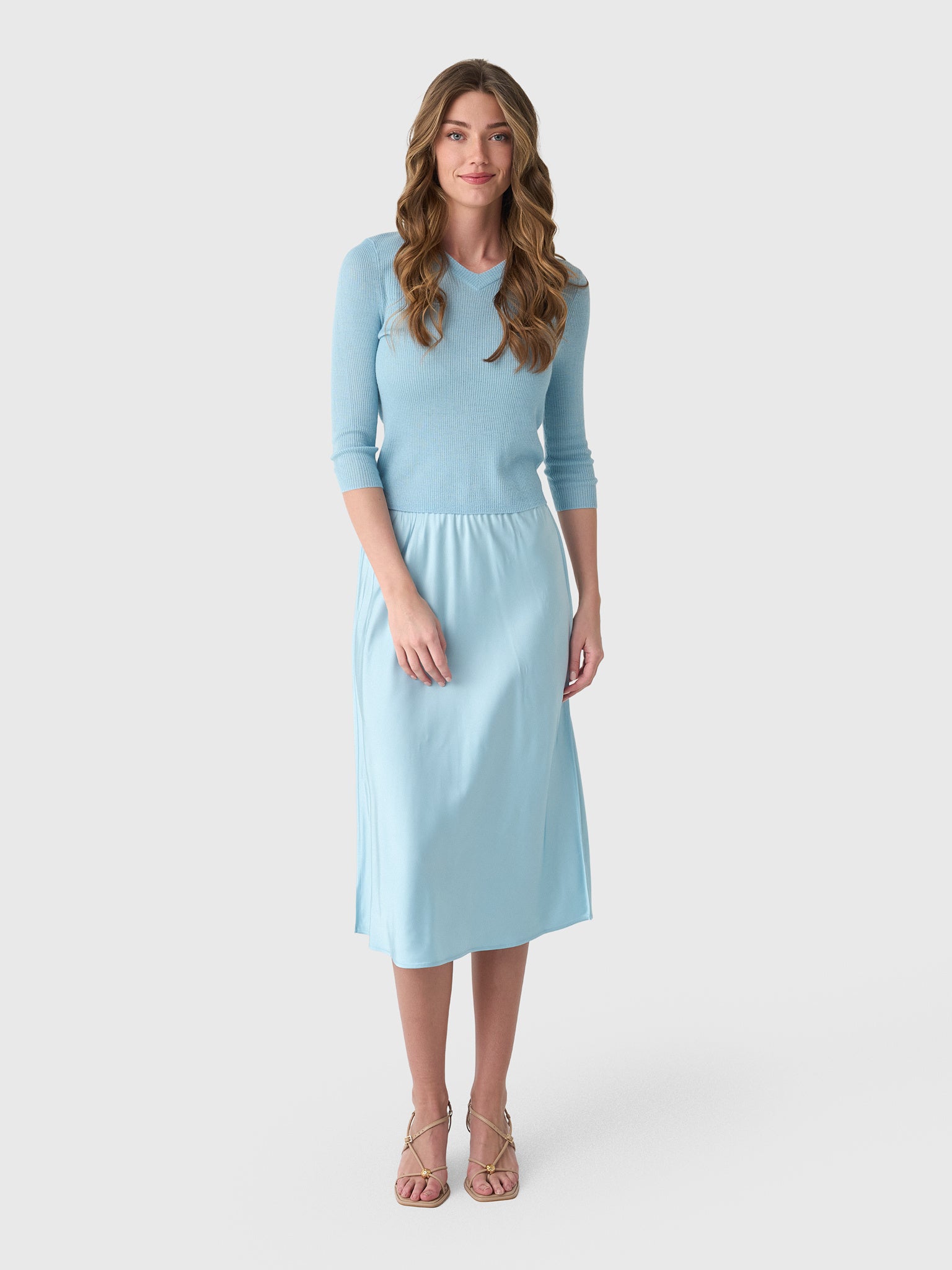 Vince Women's Pull On Slip Skirt - Saint Bernard