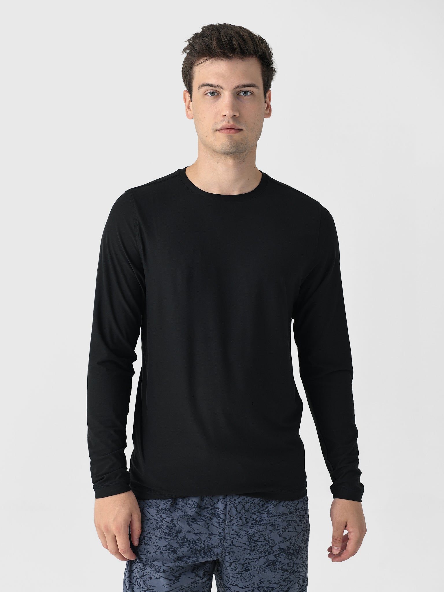 Vuori Men's Long Sleeve Strato Tech Tee - Saint Bernard