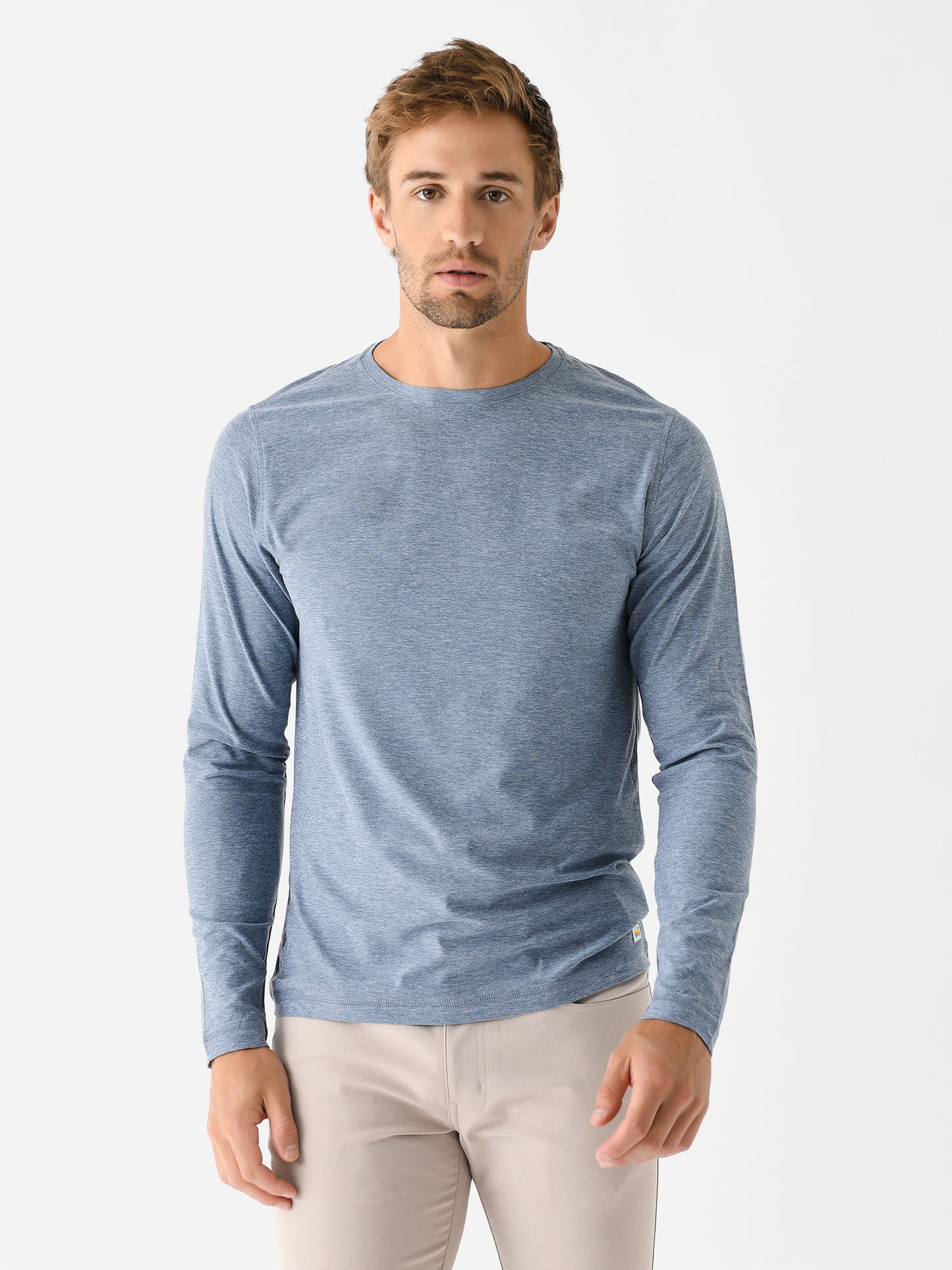 Vuori Men's Long Sleeve Strato Tech Tee - Saint Bernard