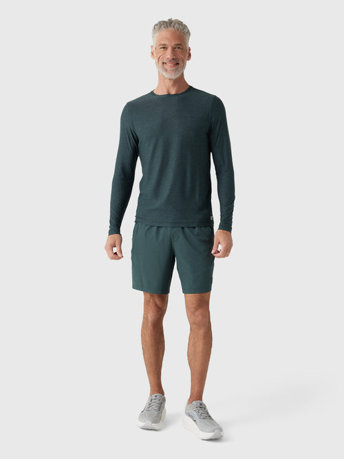 Vuori Men's Long Sleeve Strato Tech Tee - Saint Bernard
