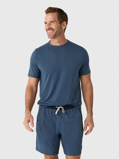 Vuori Men's Current Tech Tee - Saint Bernard