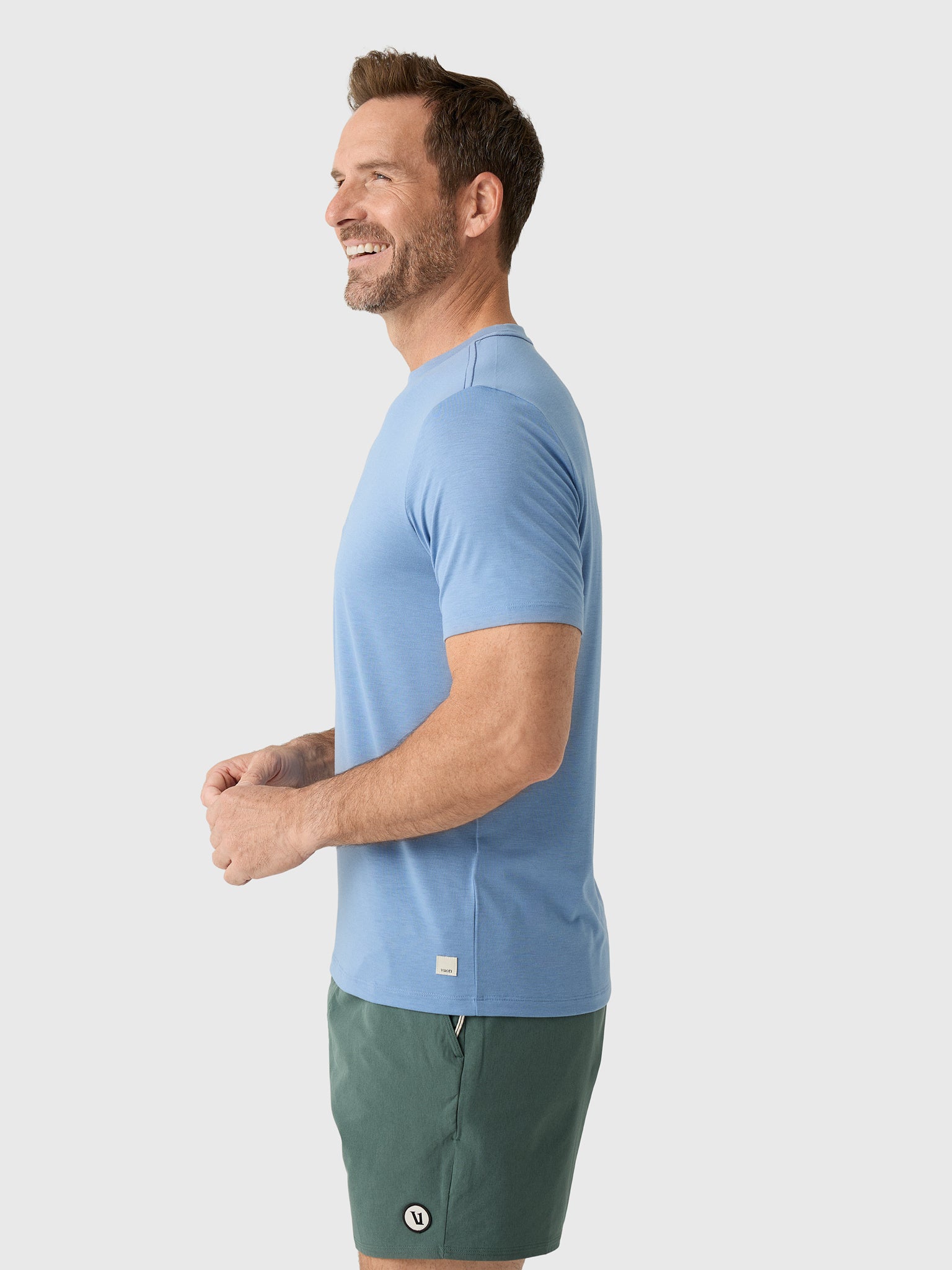 Vuori Men's Current Tech Tee - Saint Bernard