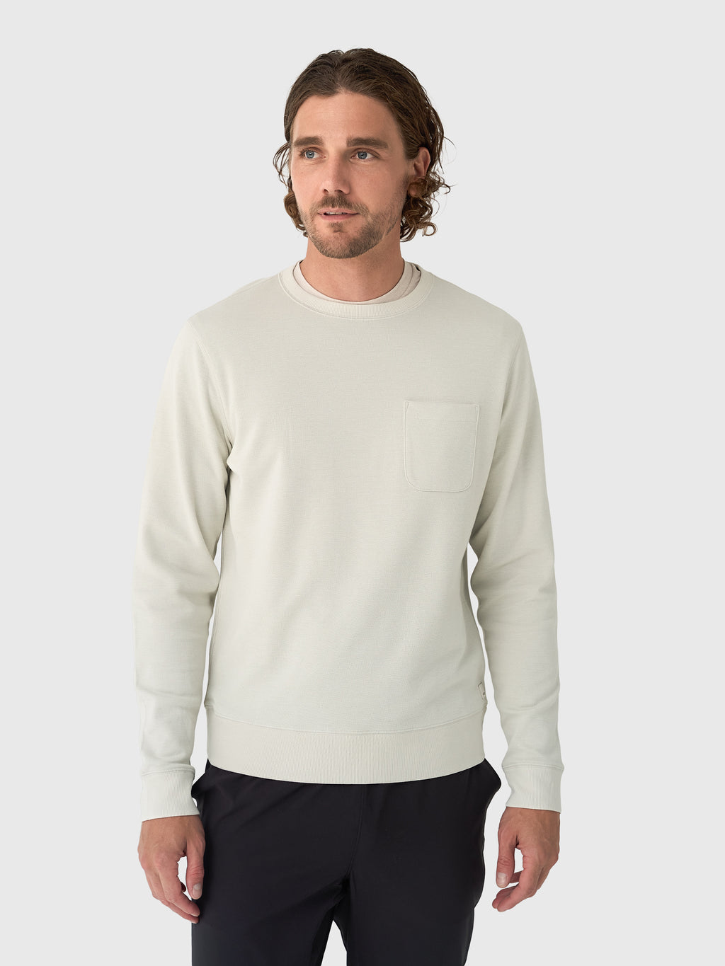 Vuori Men's Jeffreys Crew 2.0 - Saint Bernard