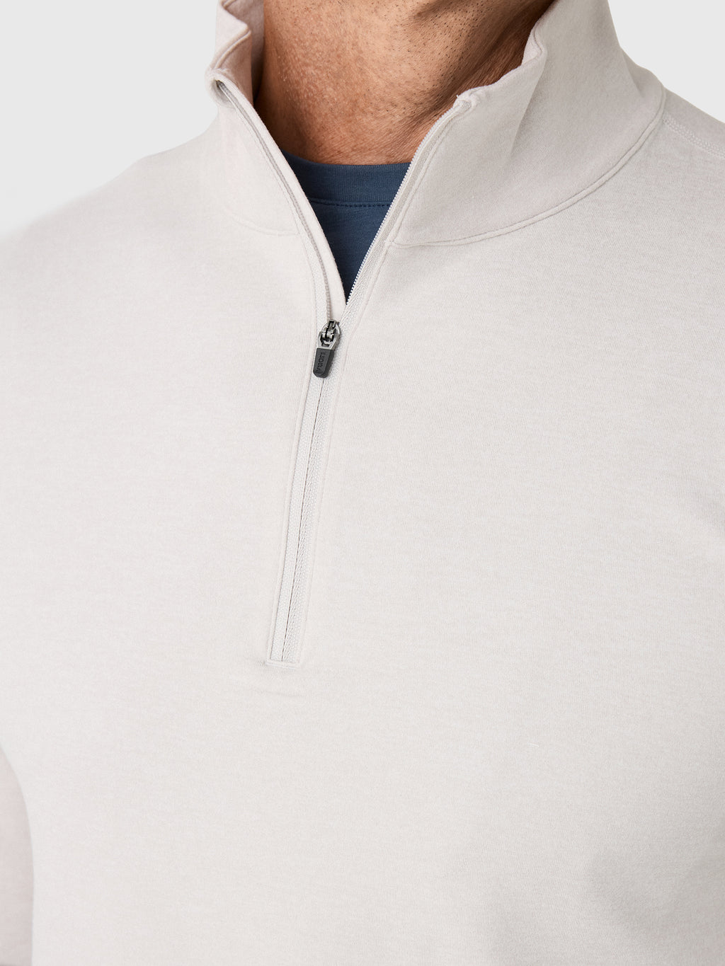 Vuori Men's Ponto Half Zip Mock Neck Pullover - Saint Bernard