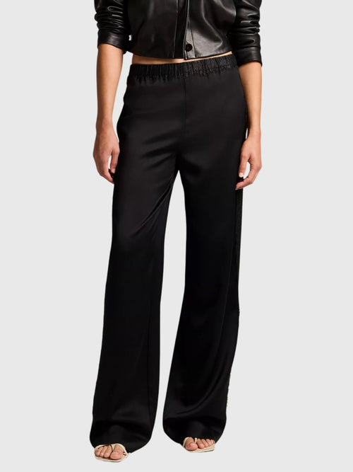 Vince Women's Mid-Rise Lace-Trim Pull-On Pant