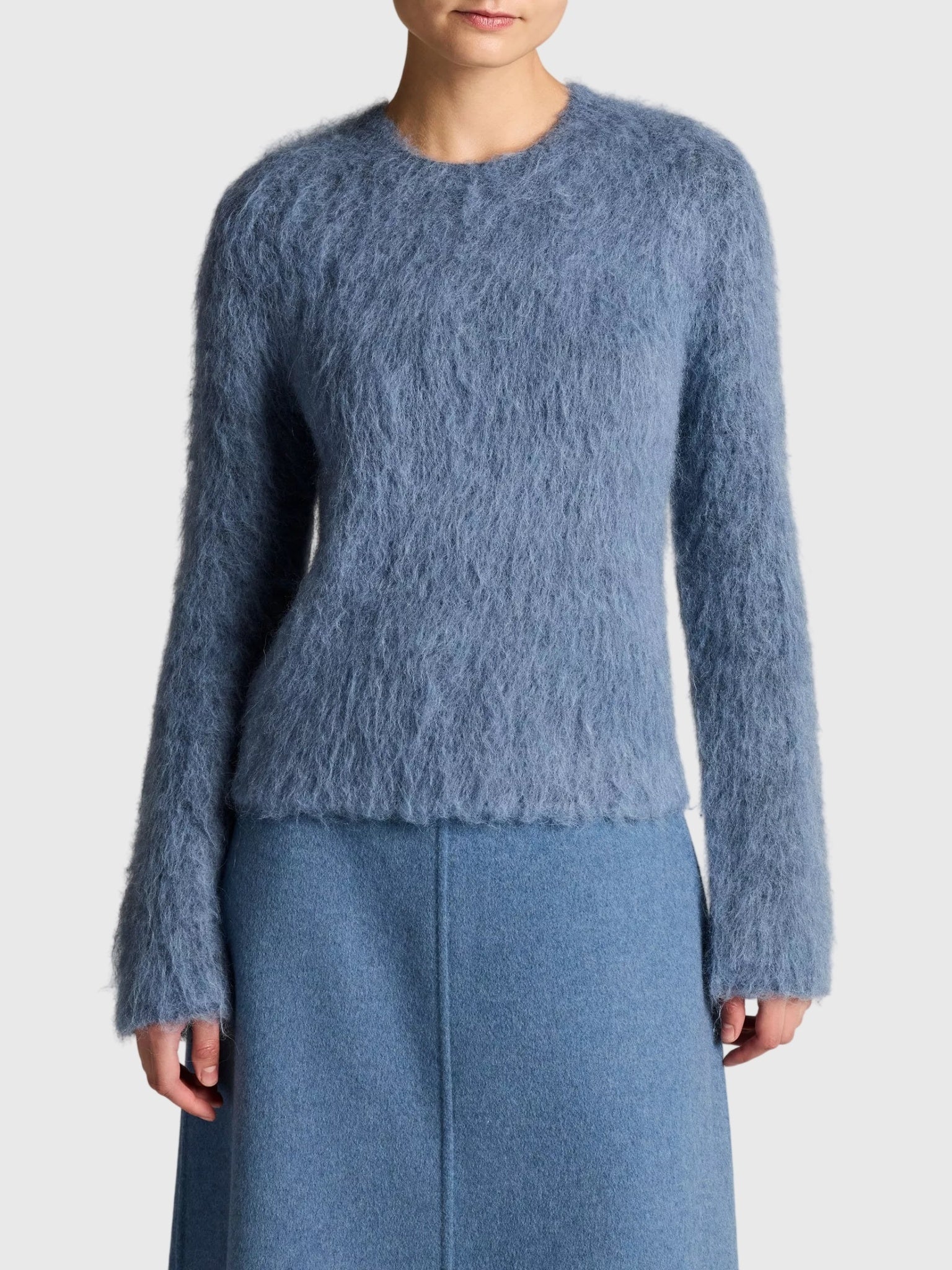 Vince Women's Brushed Crew Neck Sweater