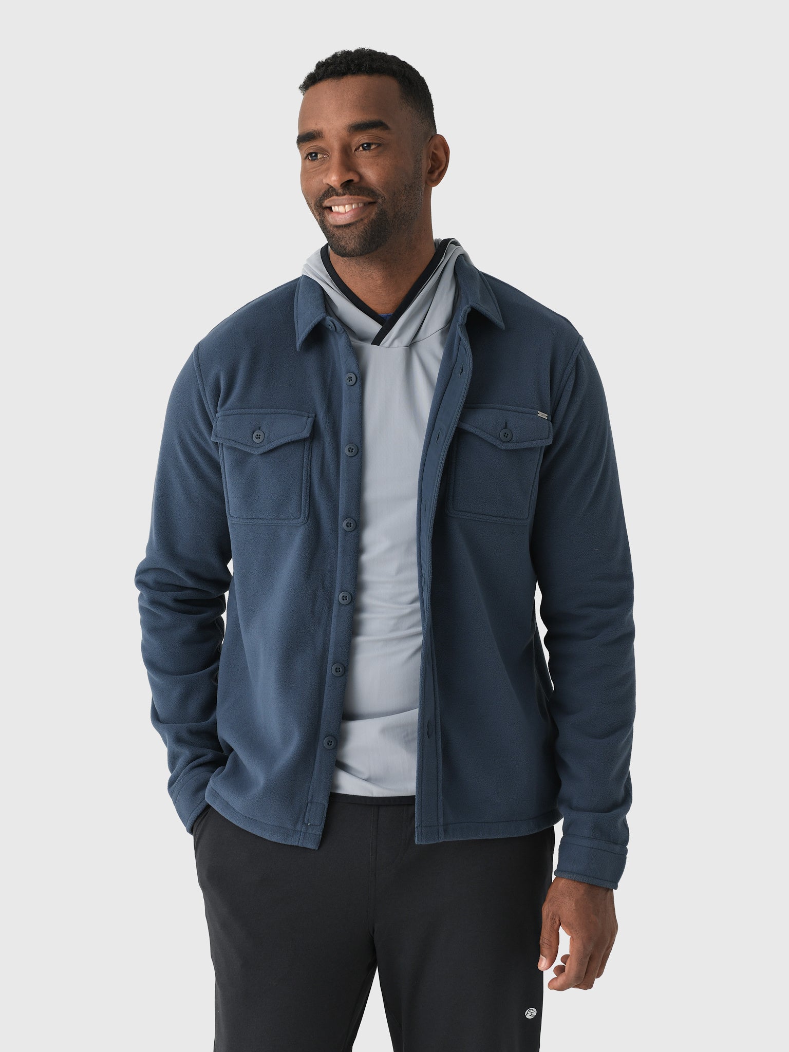 Vuori Men's Aspen Shirt Jacket - Saint Bernard