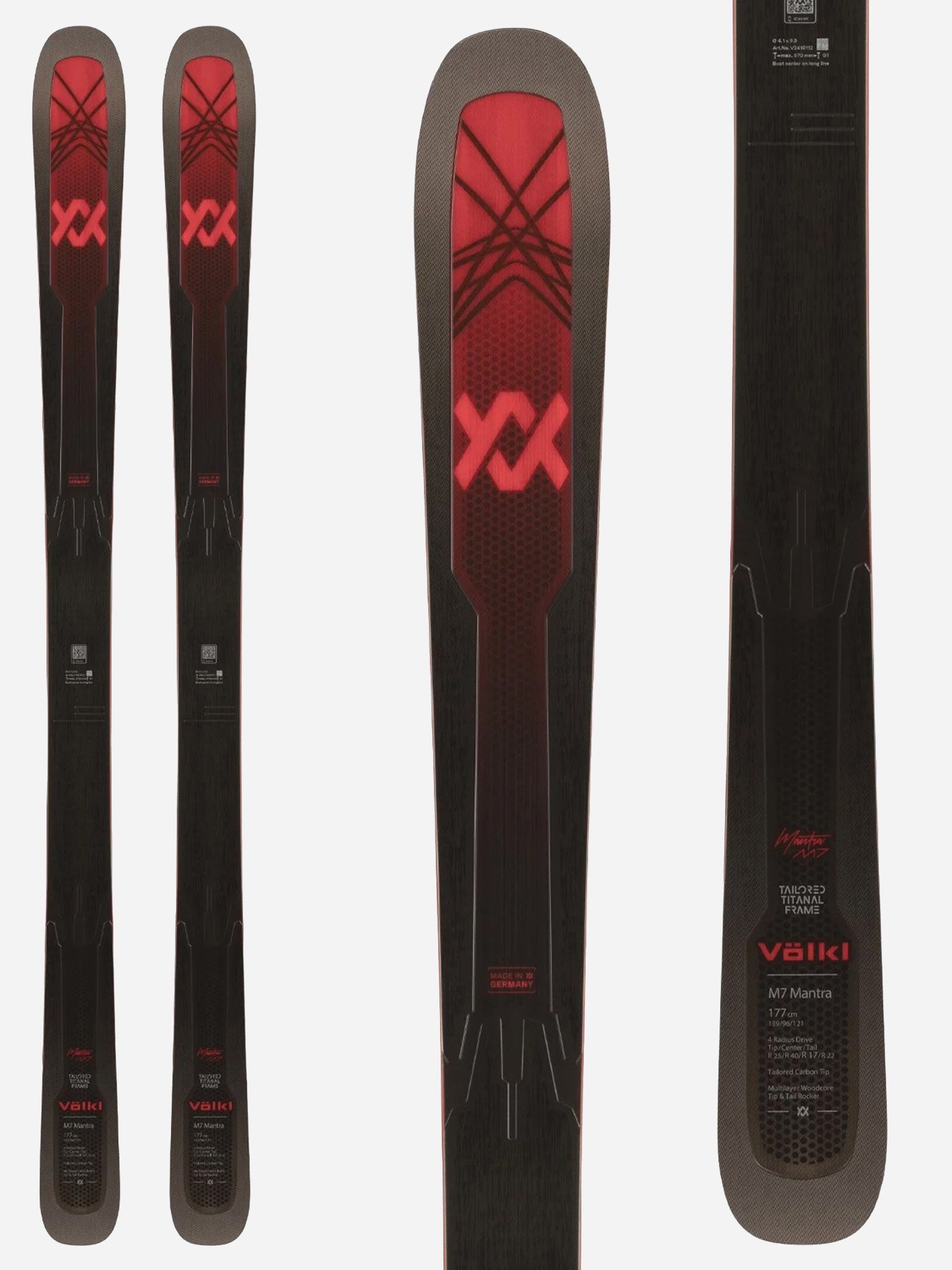 Volkl M7 Mantra Men's Skis 2025 - Saint Bernard