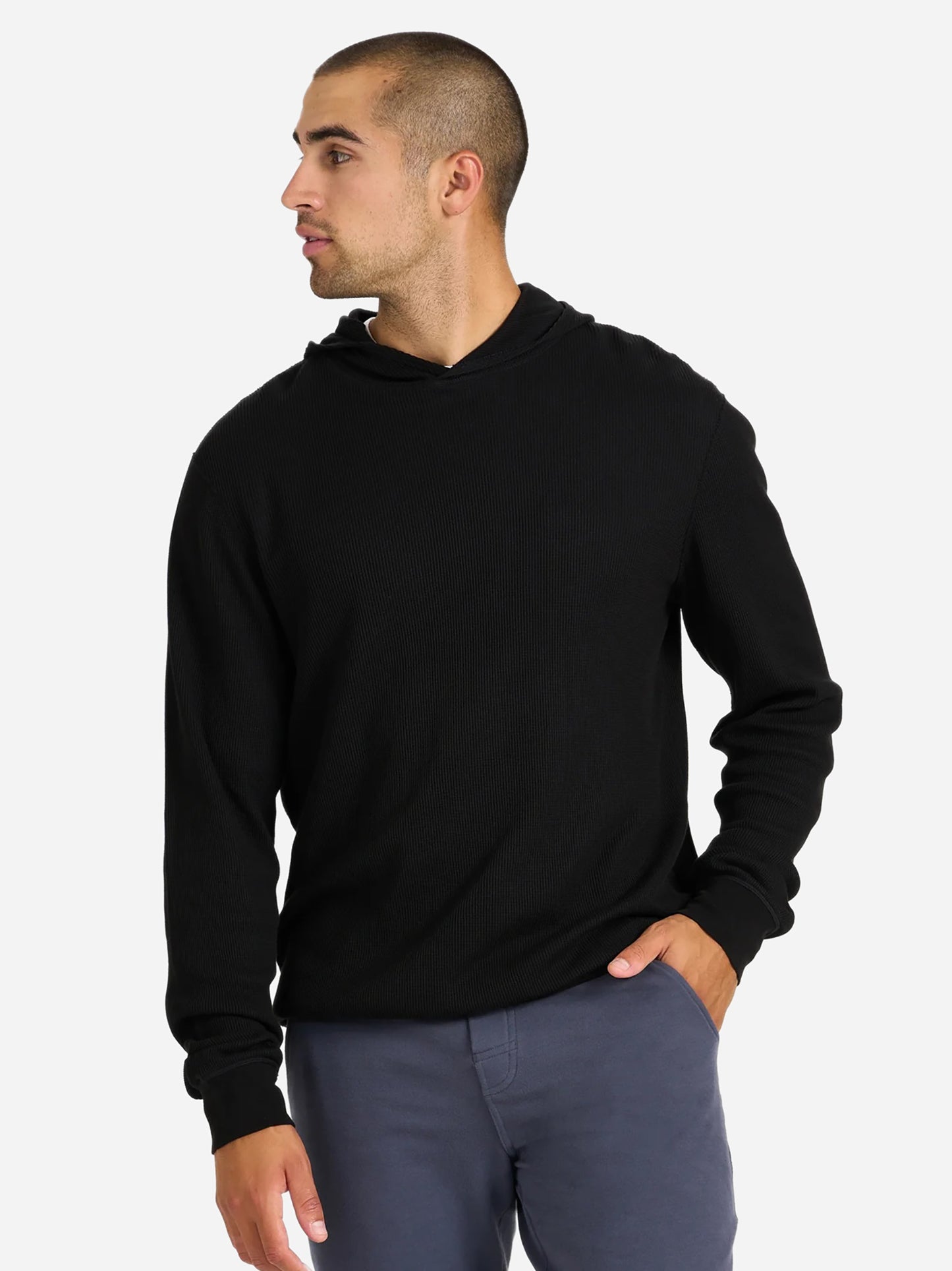 Vuori Men's Waffle Hoodie - Saint Bernard