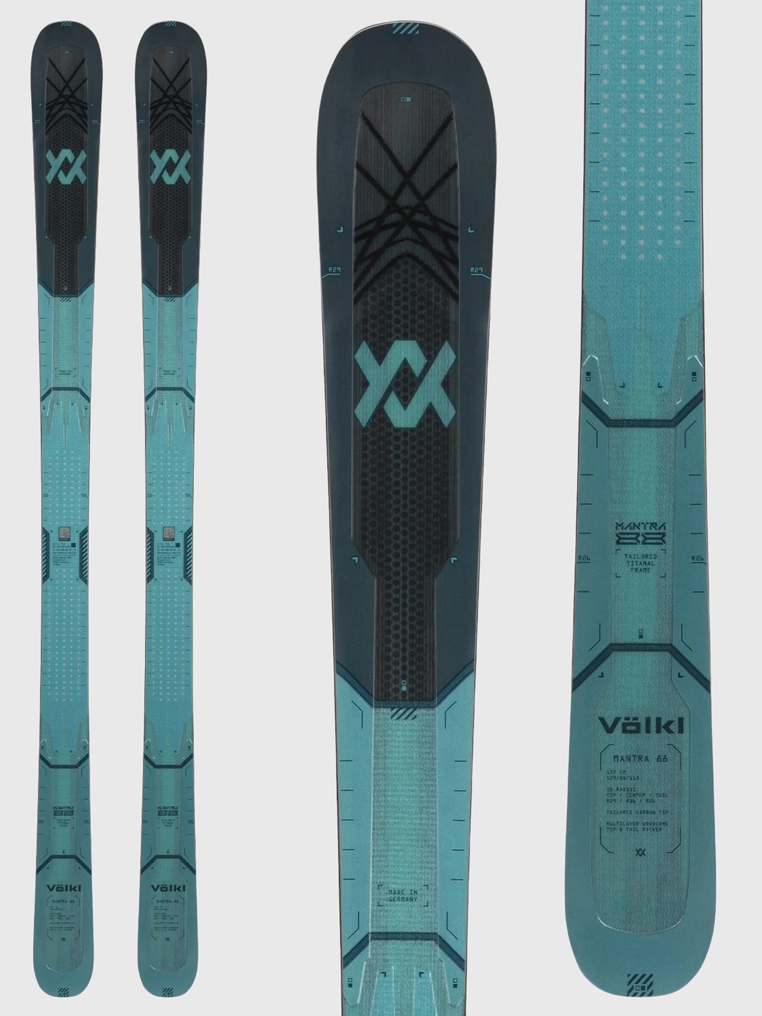 Volkl Mantra 88 Men's Skis 2026 - Saint Bernard