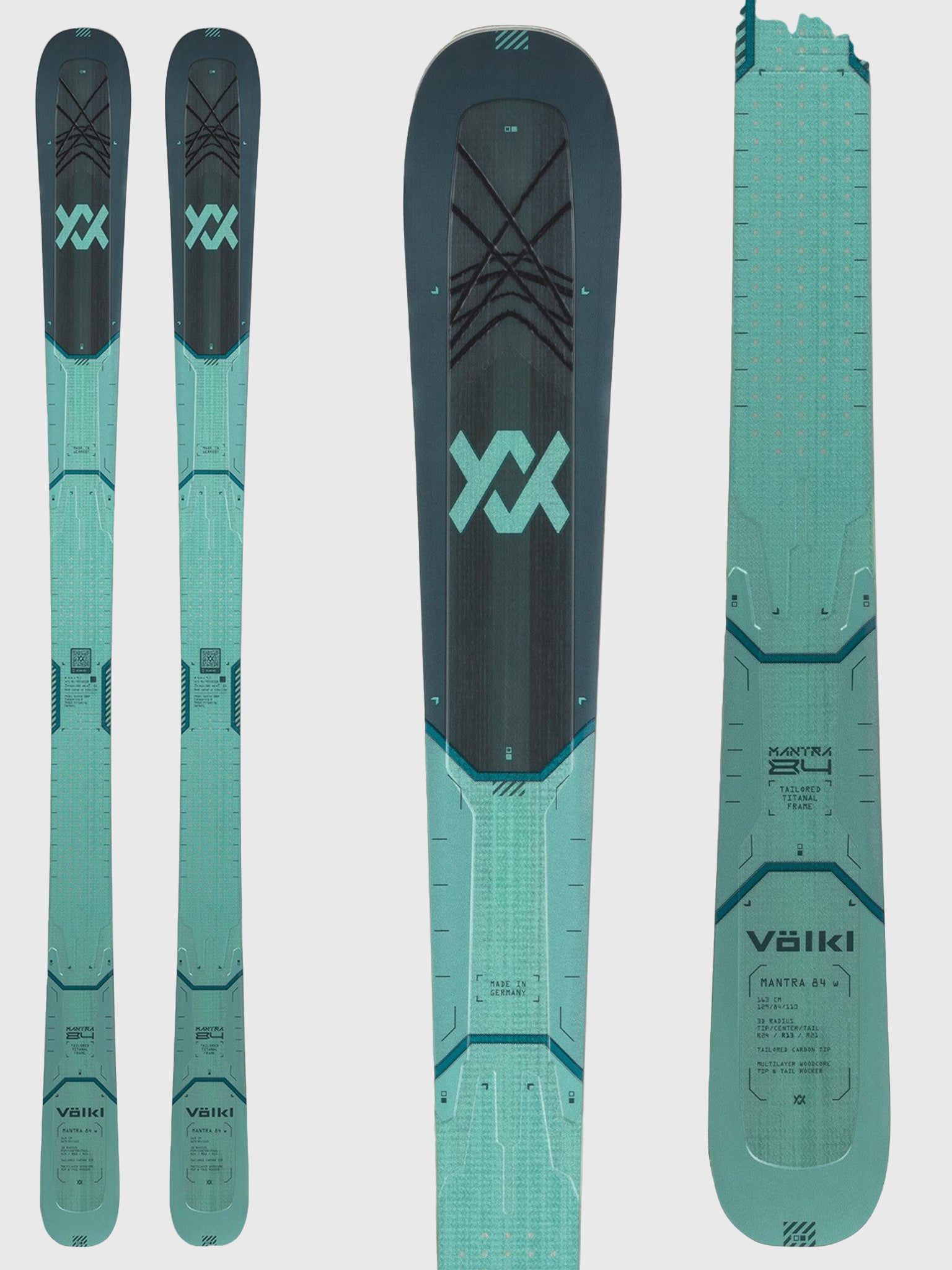 Volkl Mantra 84 Women's Skis 2026 - Saint Bernard