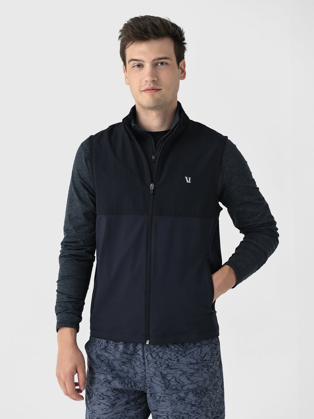 Vuori Men's Sunday Element Vest - Saint Bernard