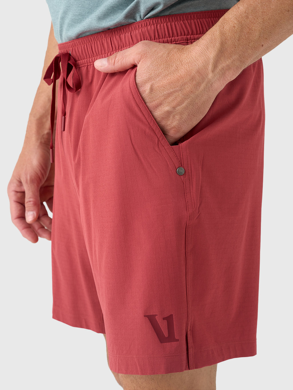 Vuori Men's HardKore Lined 7" Short - Saint Bernard