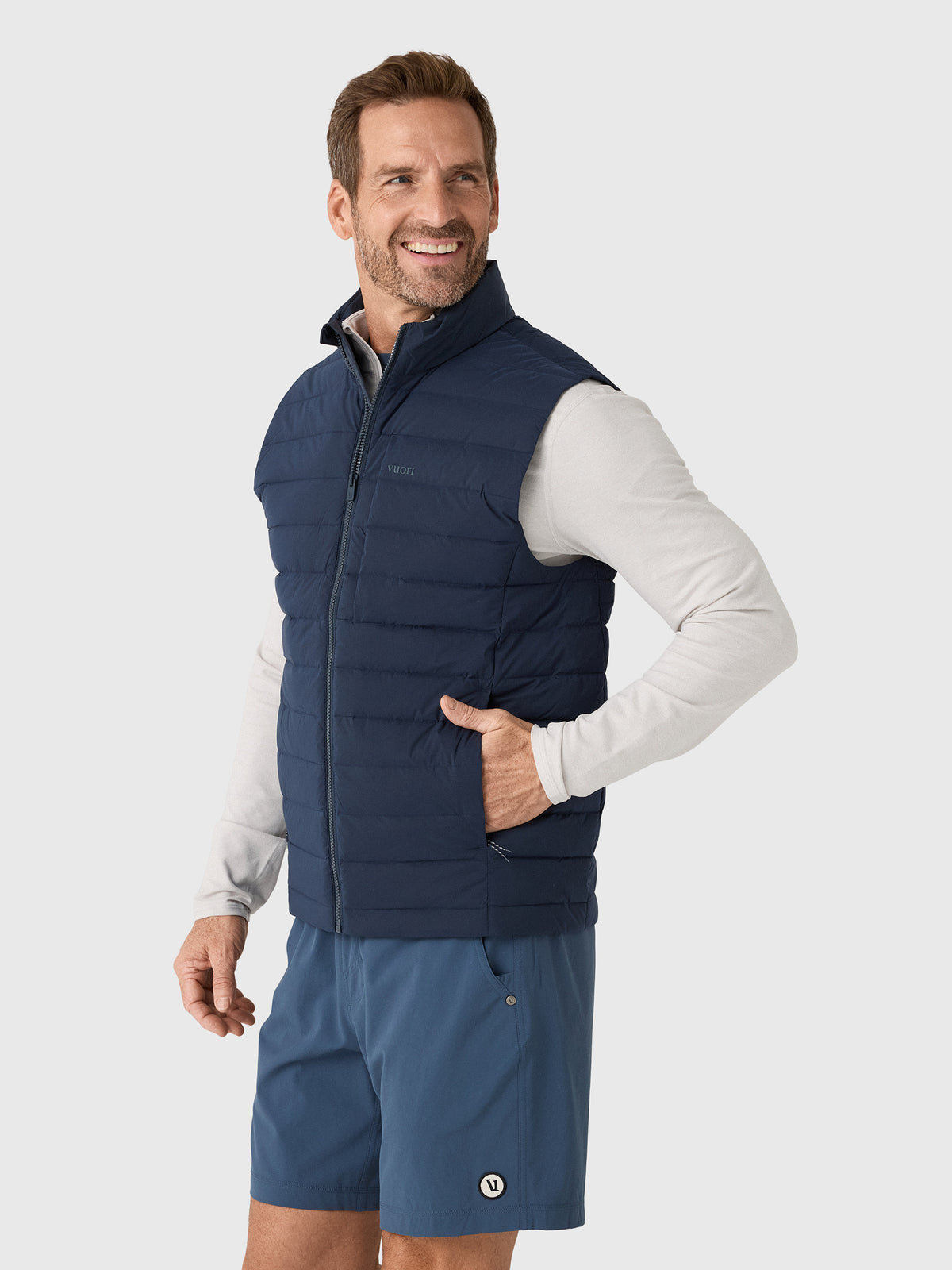 Vuori Men's Steadfast Insulated Vest - Saint Bernard
