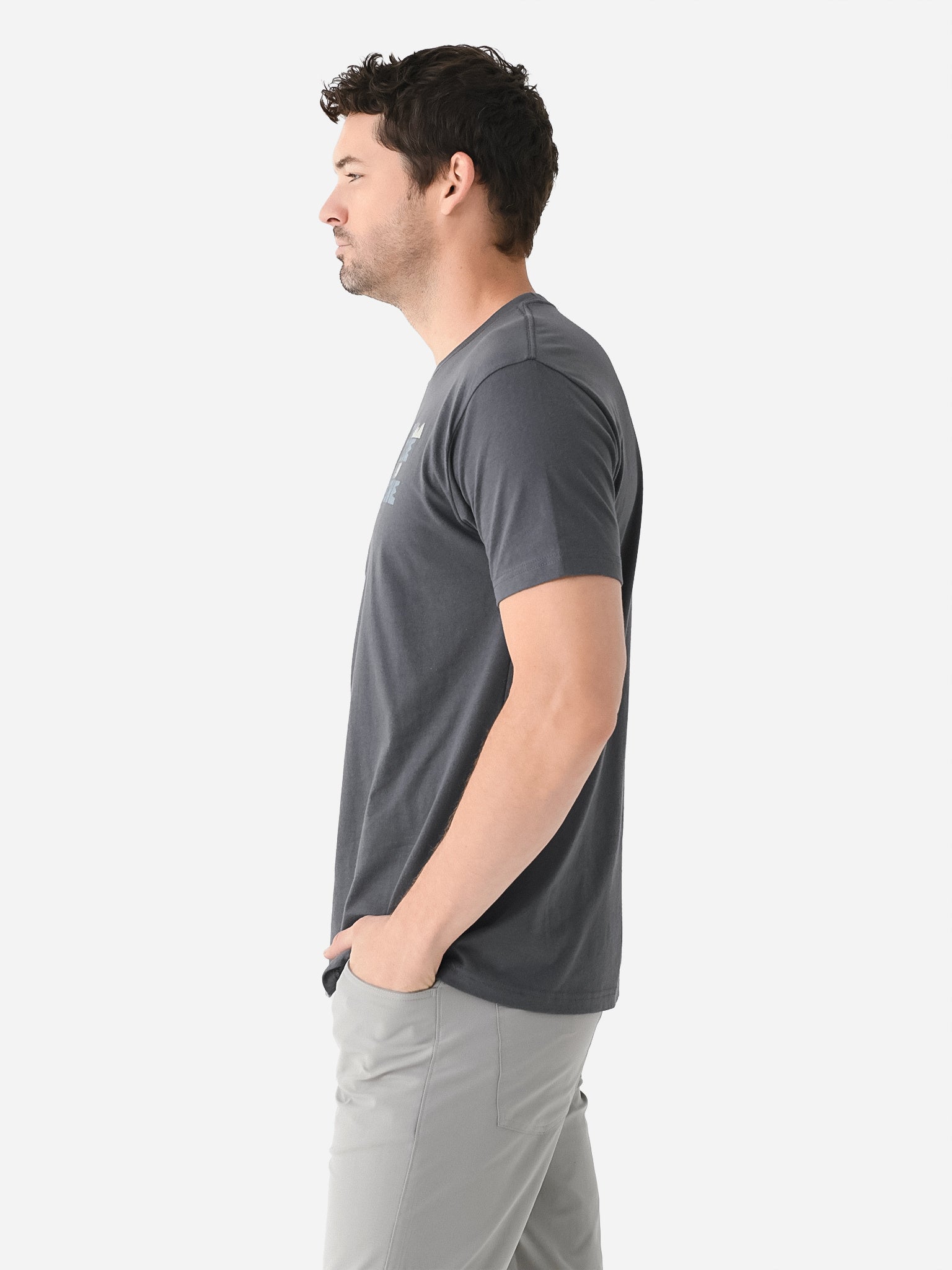 Vuori Men's TRTS Block Tee Saint Bernard