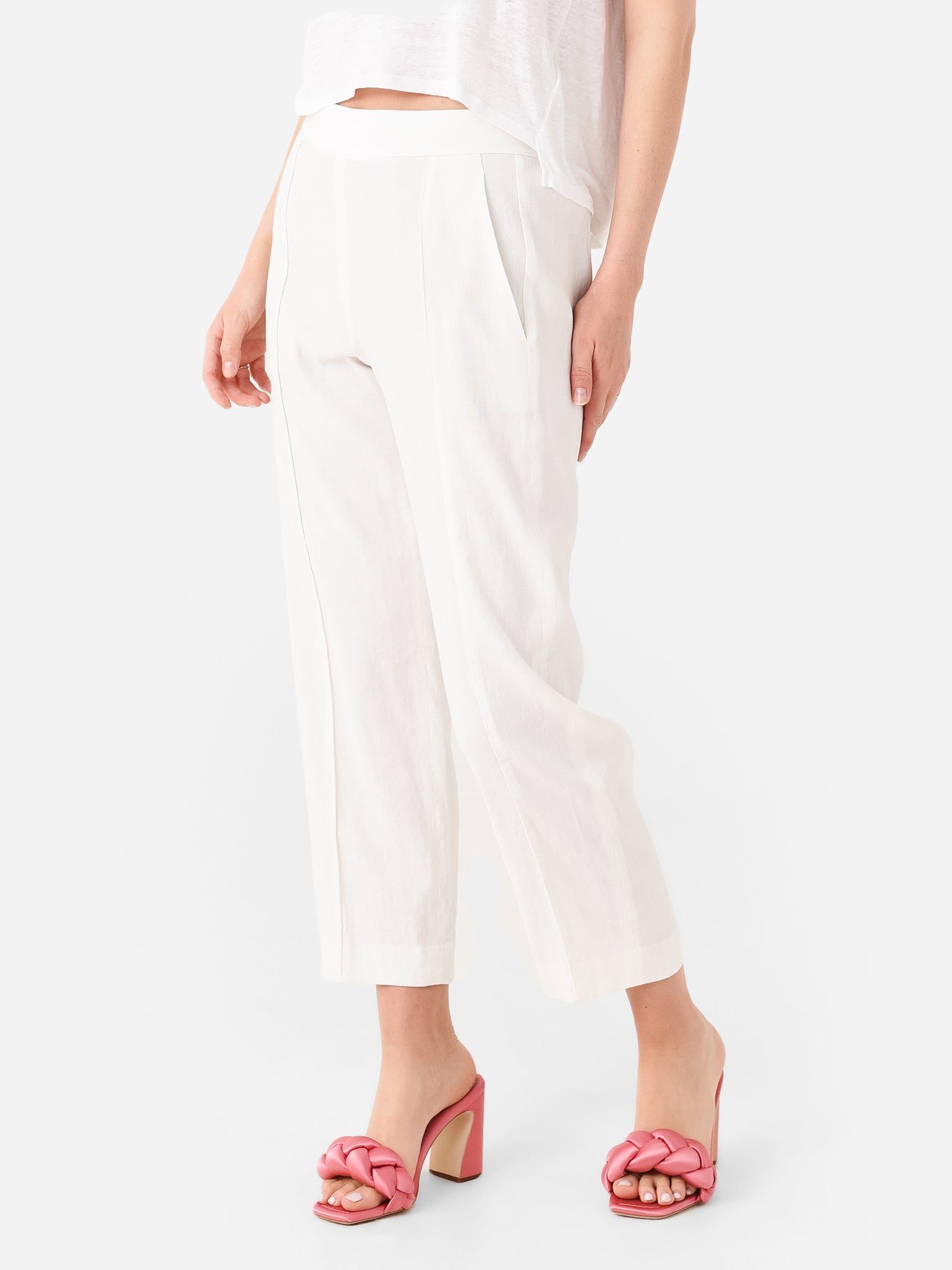 Vince Women's Tapered Pull-On Pant - Saint Bernard