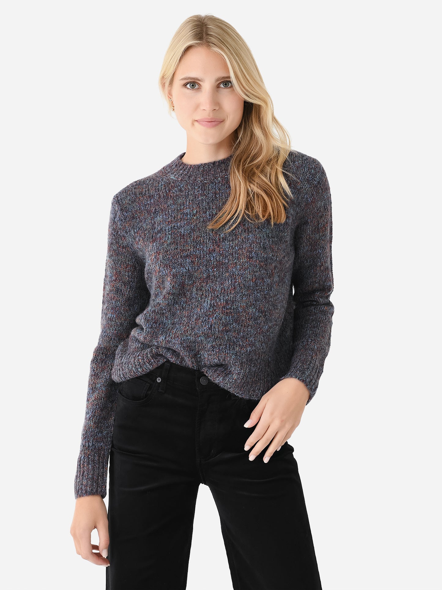 Vince Women's Marled Crew Neck Sweater