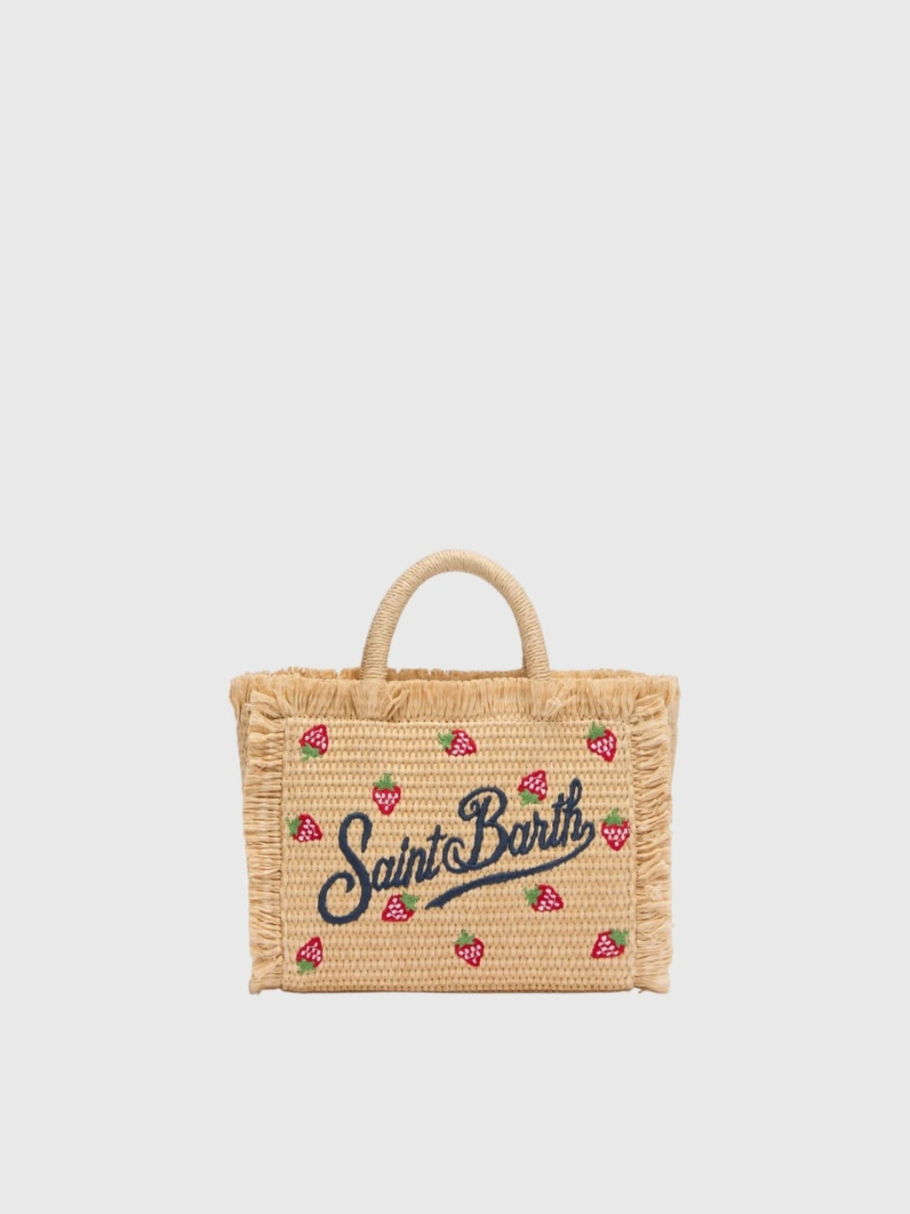 MC2 Saint Barth Mini Vanity Straw Tote - Saint Bernard