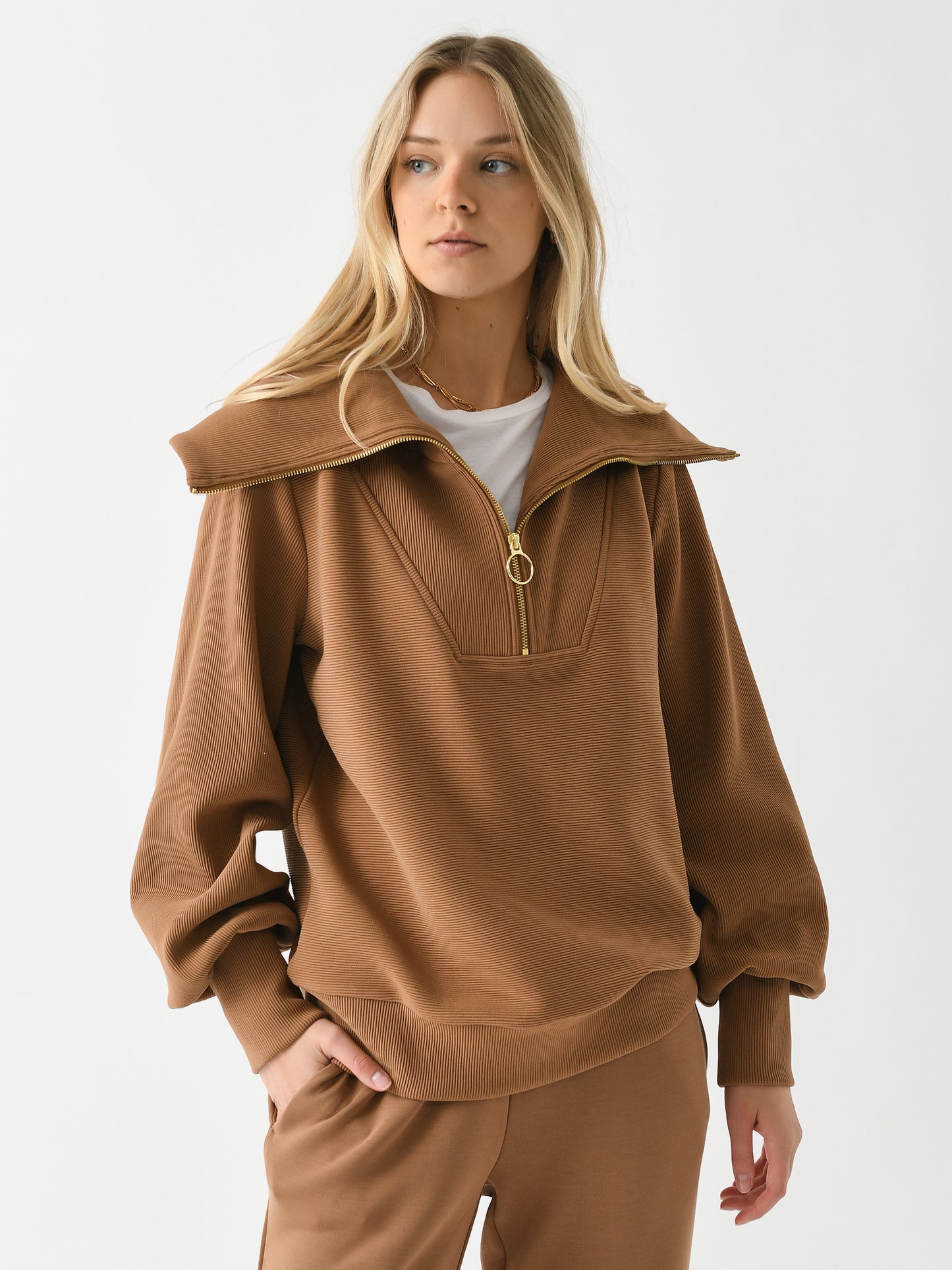 Varley Women's Vine Half-Zip Pullover - Saint Bernard