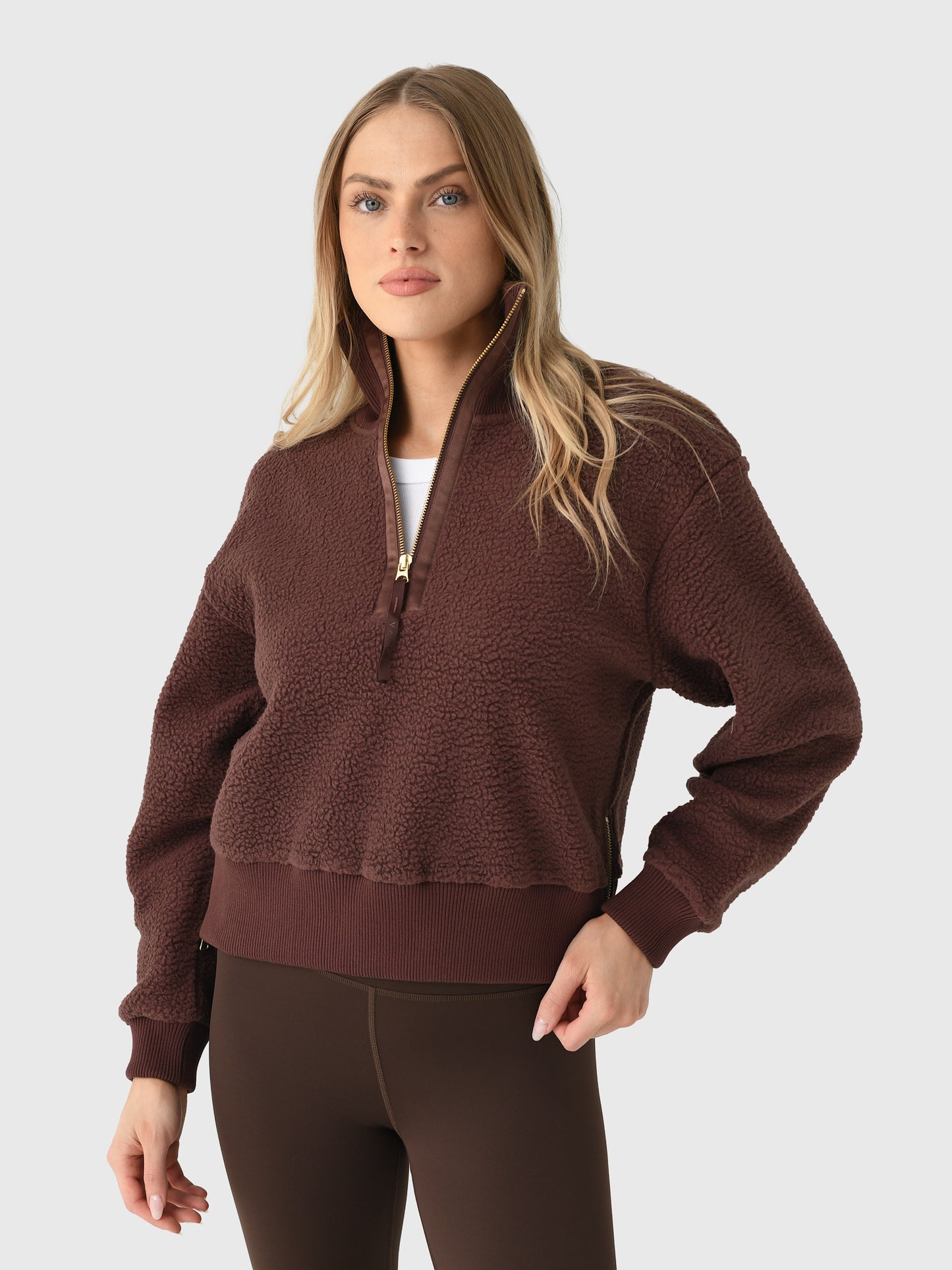 Varley Women's Roselle Half-Zip Fleece - Saint Bernard