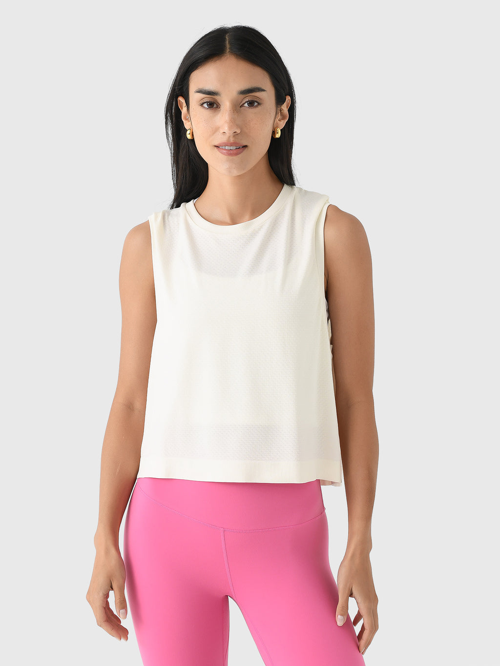 Varley Women's Page Seamless Crop Tank - Saint Bernard