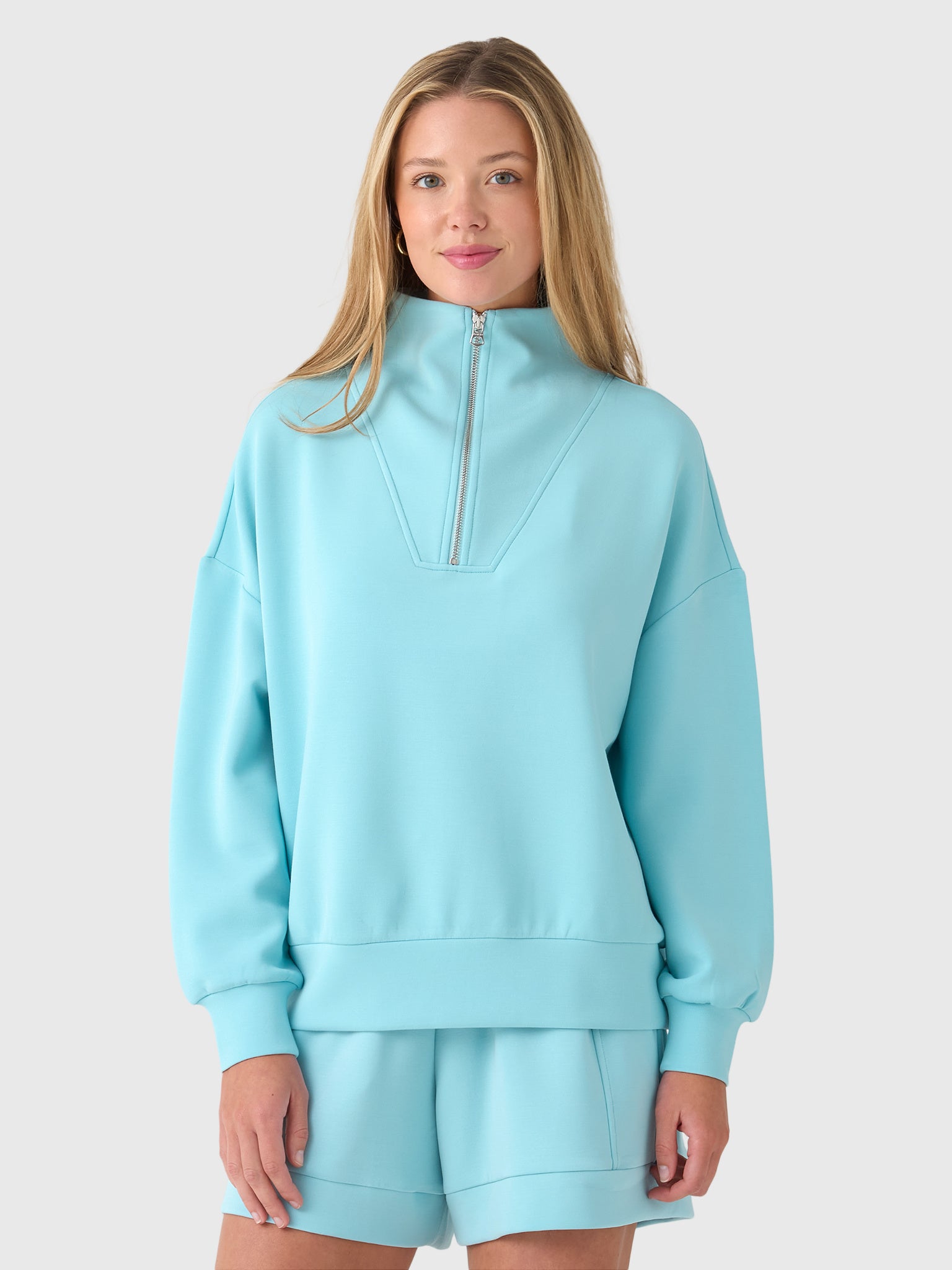 Varley Women's Hawley Half-Zip Sweatshirt – Saint Bernard