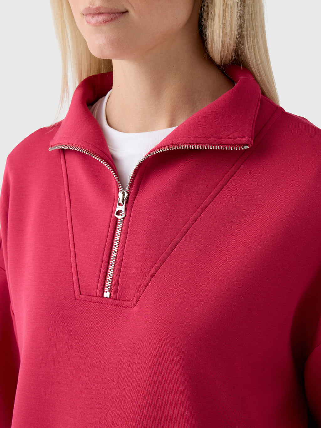 Varley Women's Hawley Half-Zip Sweatshirt - Saint Bernard