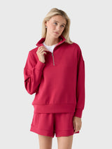 Varley Women's Hawley Half-Zip Sweatshirt - Saint Bernard
