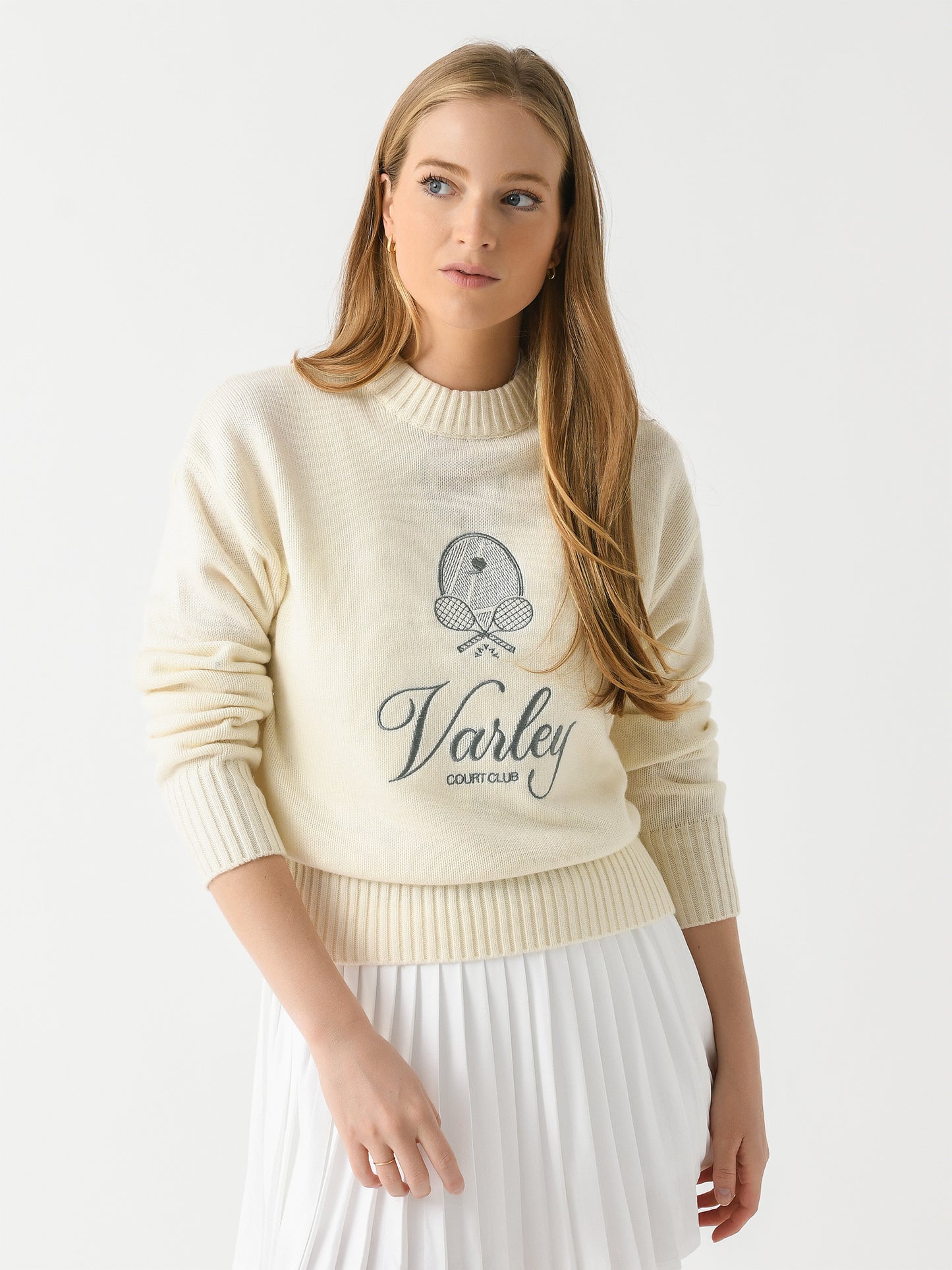 Varley Women's Edie Namesake Knit Sweater - Saint Bernard