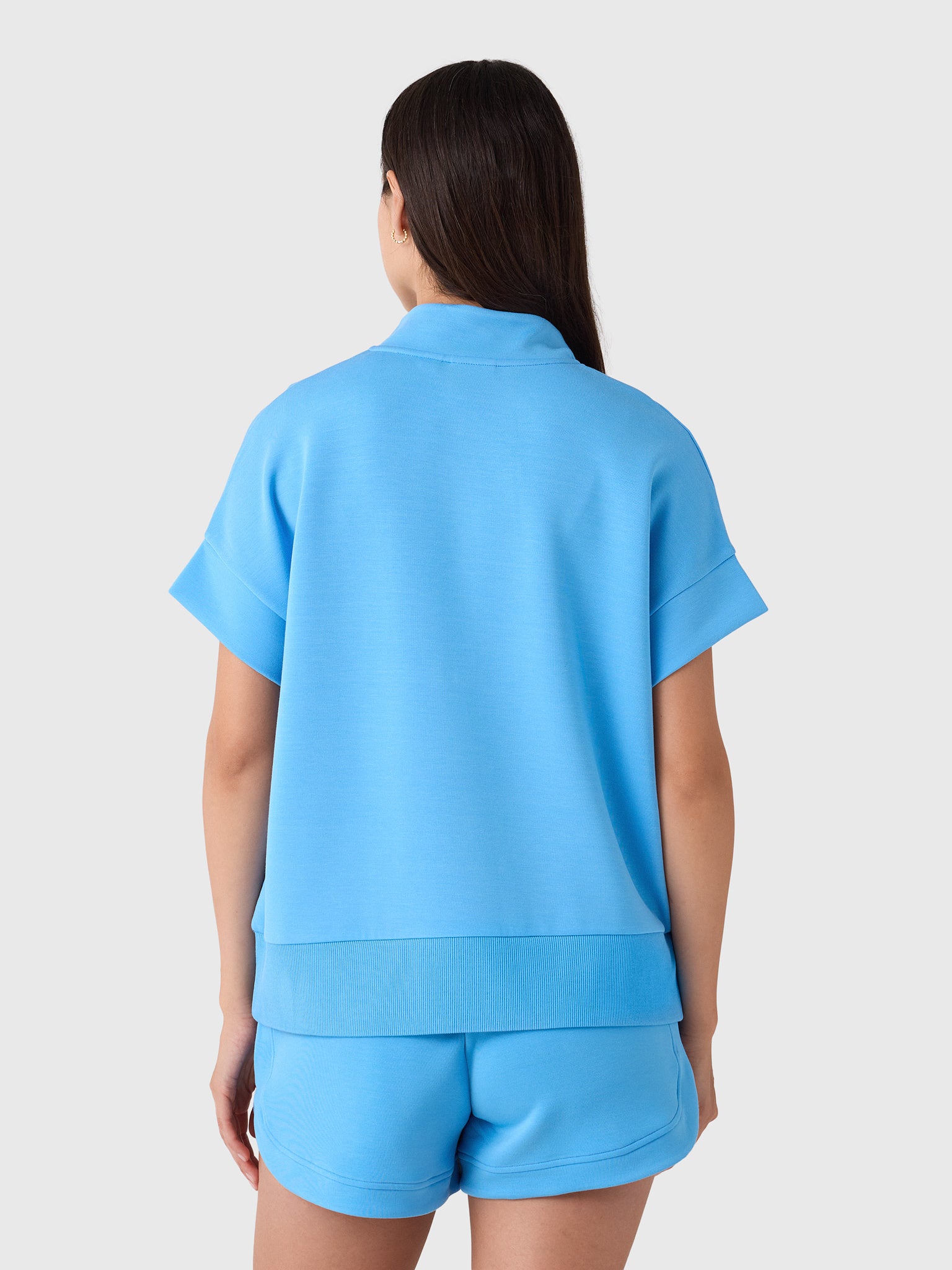 Varley Women's Ritchie Short Sleeve Sweatshirt - Saint Bernard