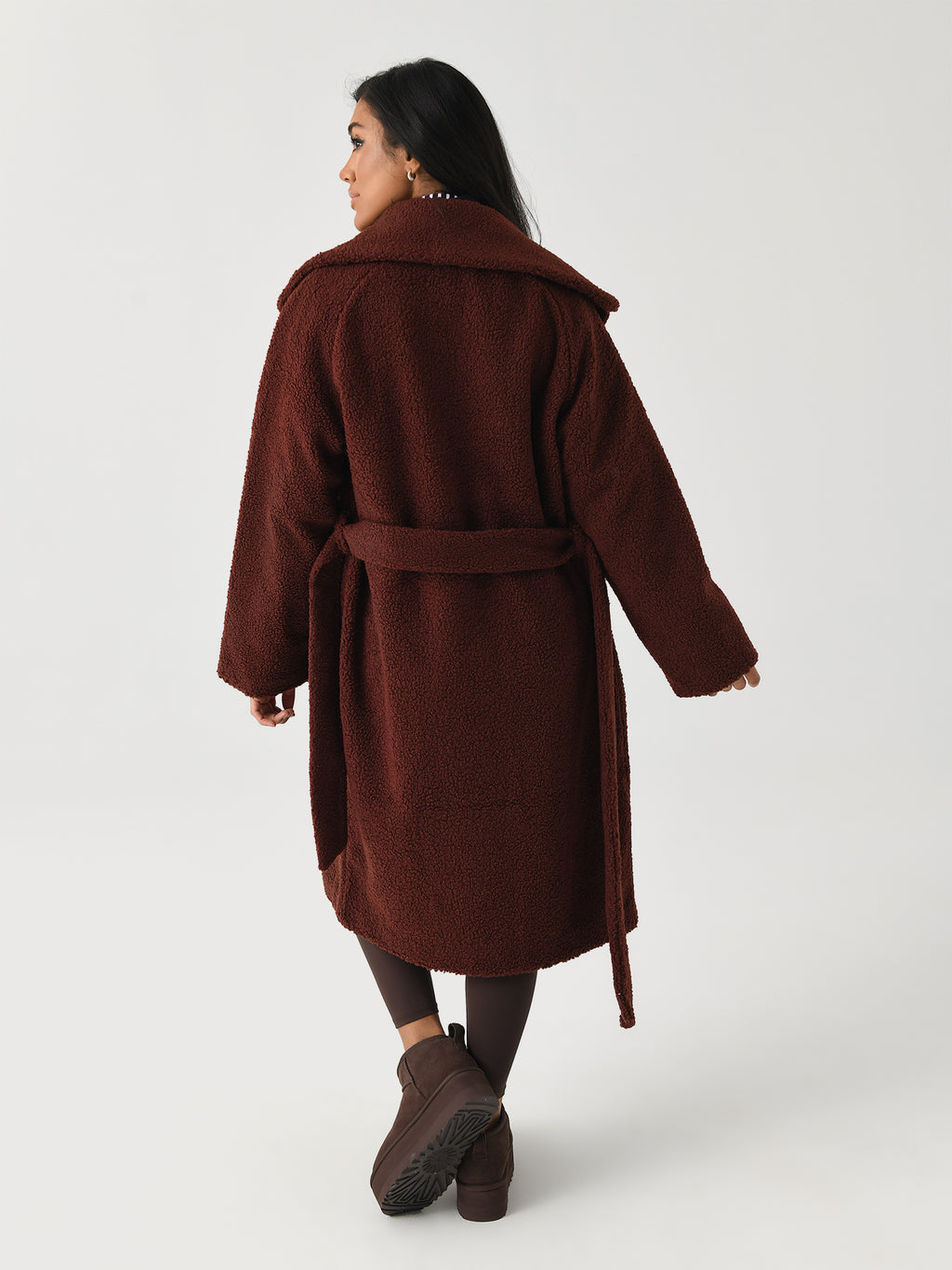 Varley Women's Vermont Sherpa Wrap Coat - Saint Bernard